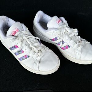 ADIDAS pink/blue/black